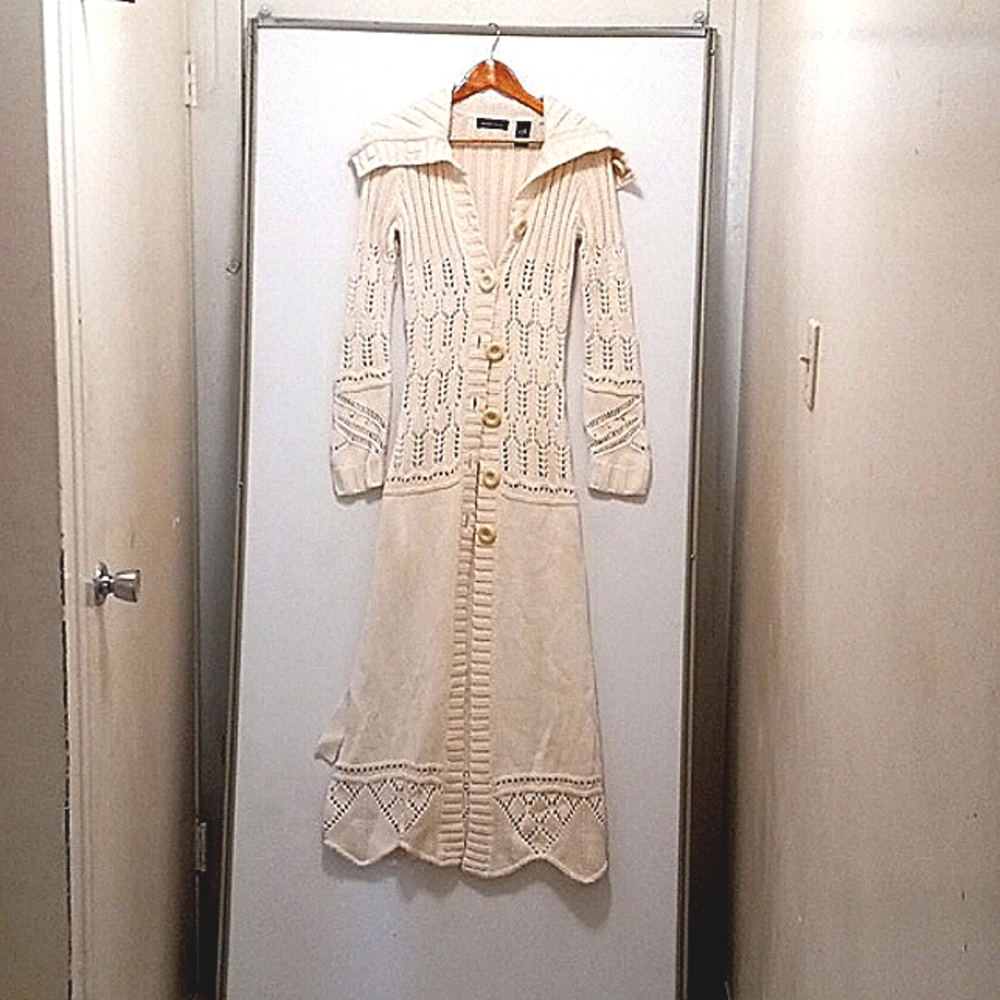 Knitted Cream Sweater Size S